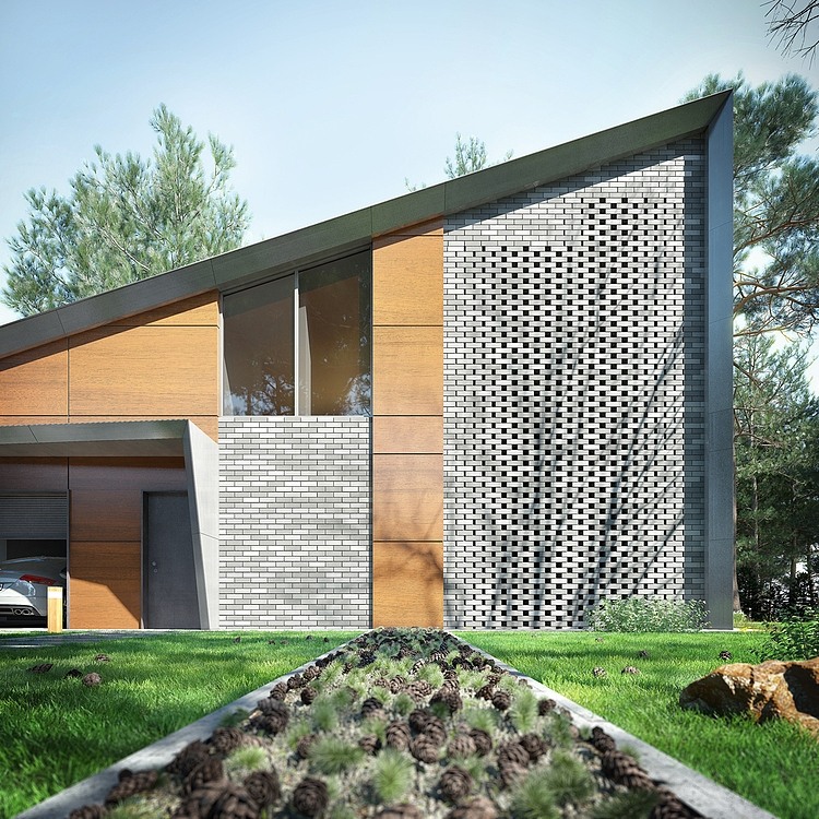 Triangular House by STARH Stanislavov Architects