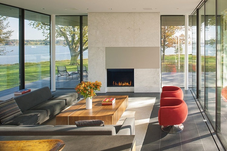Tred Avon River House by Robert M. Gurney Architect