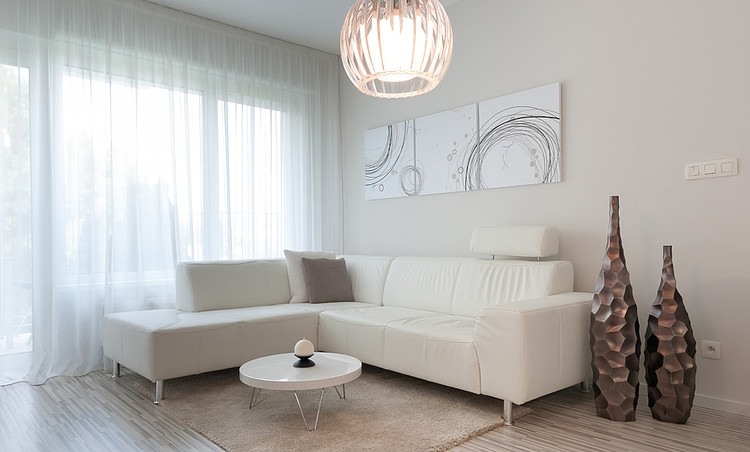 Monochromatic Apartment in Bratislava by Goldfish-Interiors