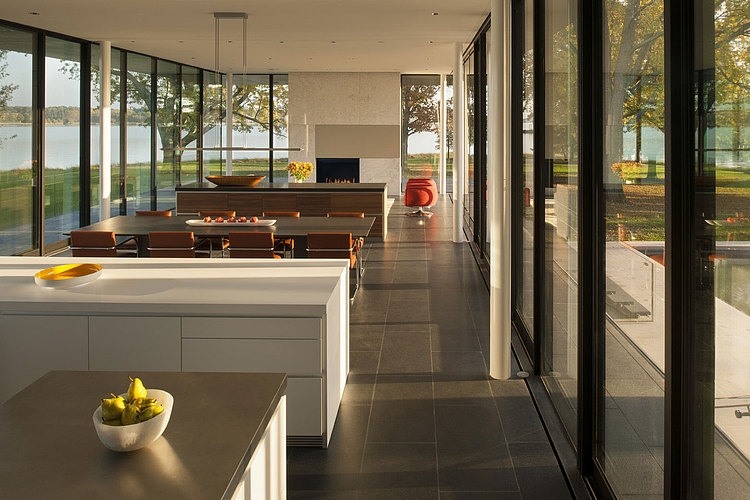 Tred Avon River House by Robert M. Gurney Architect