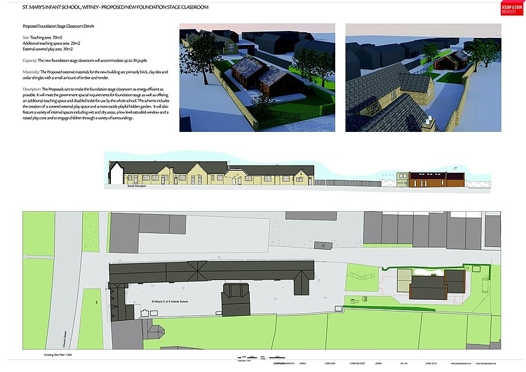 St Mary's Infant School by Jessop and Cook Architects