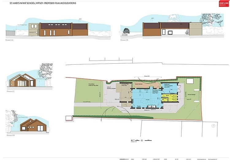 St Mary's Infant School by Jessop and Cook Architects