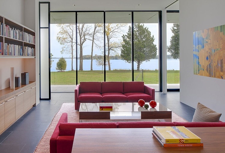 Tred Avon River House by Robert M. Gurney Architect