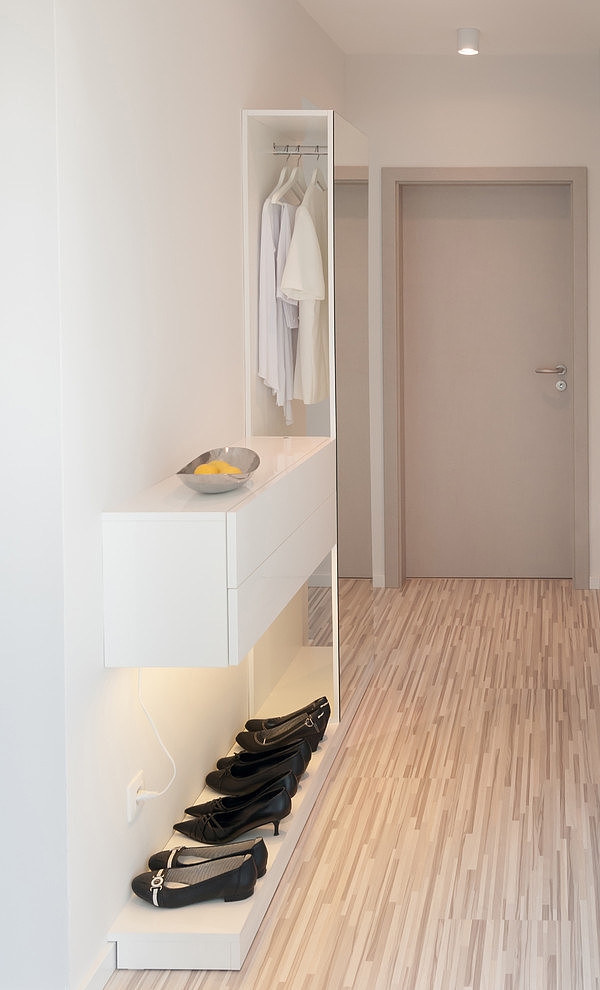Monochromatic Apartment in Bratislava by Goldfish-Interiors
