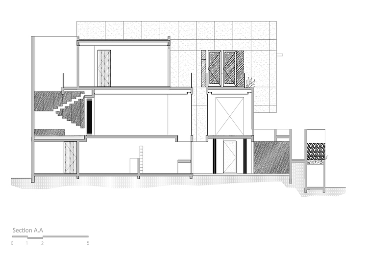 Lumber Shaped-Box House by Atelier Riri