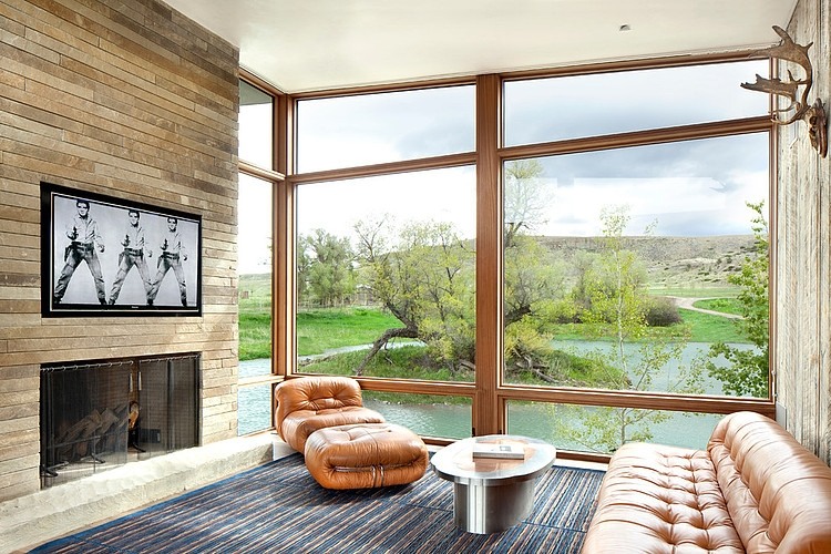 Big Timber Residence by Hughes Umbanhowar Architects