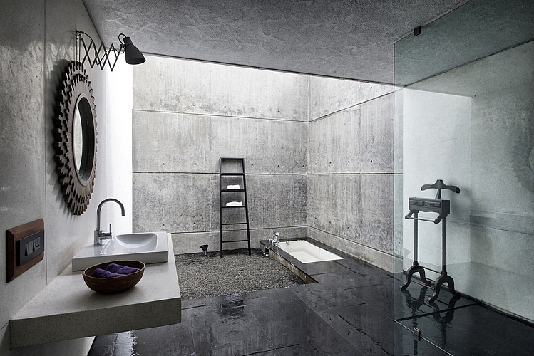 Liquid Stone House by SPASM Design Architects