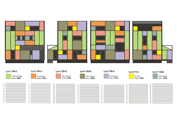Wood Patchwork House by Peter Kostelov