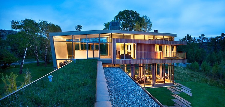 Big Timber Residence by Hughes Umbanhowar Architects
