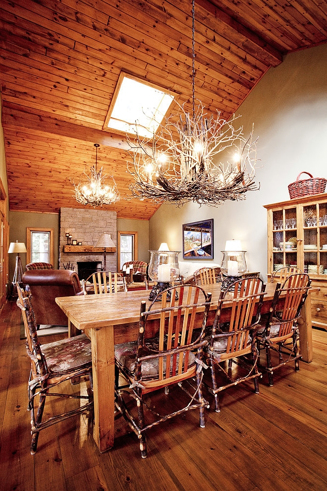 Red Stone Lake House by Collage Designs