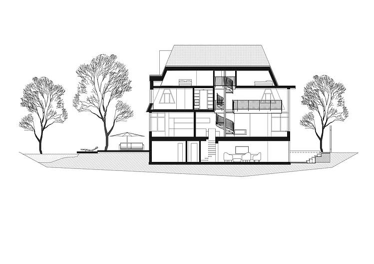 House N in Moscow by 4a Architekten