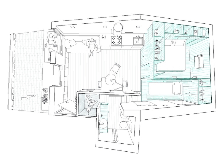 Small Holiday Flat by Gosplan
