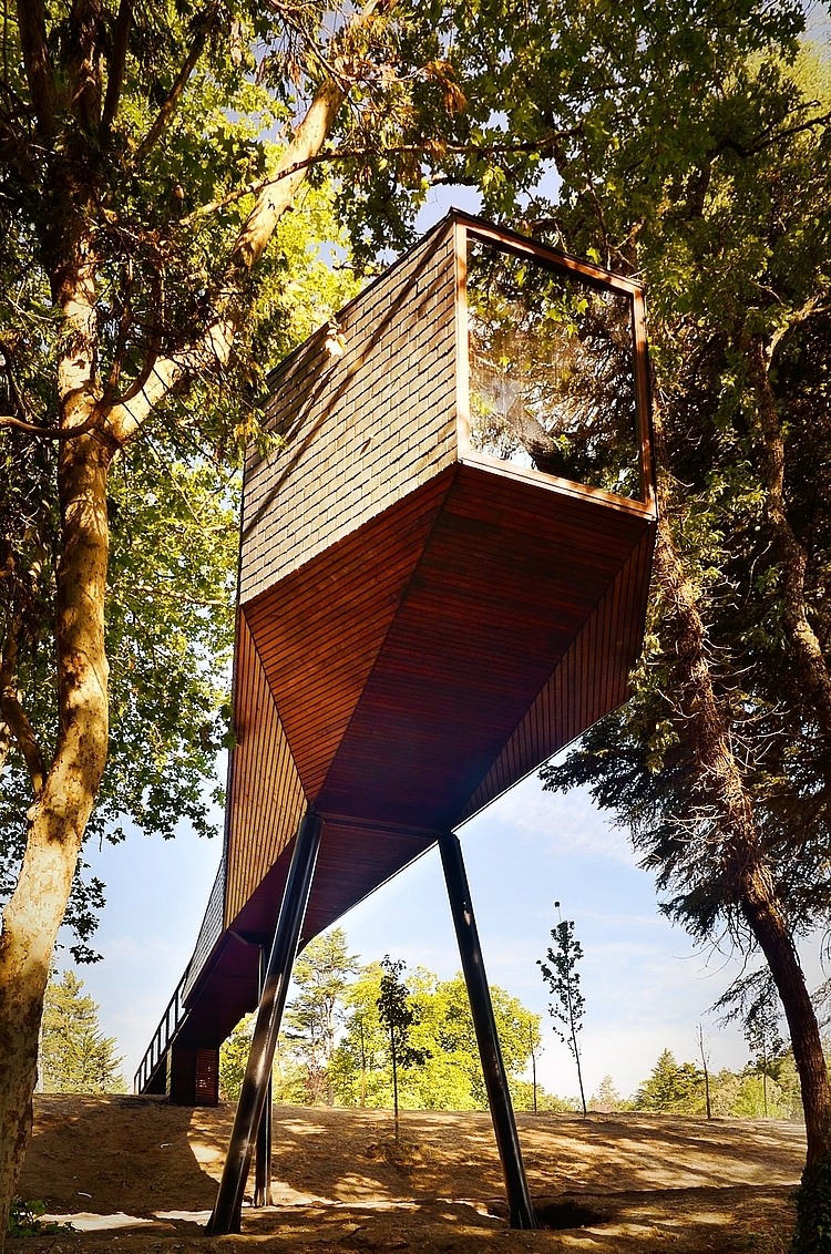 Tree Snakes House by Luis Rebelo de Andrade
