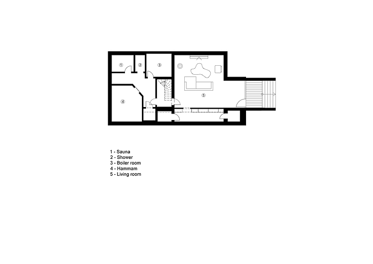House N in Moscow by 4a Architekten