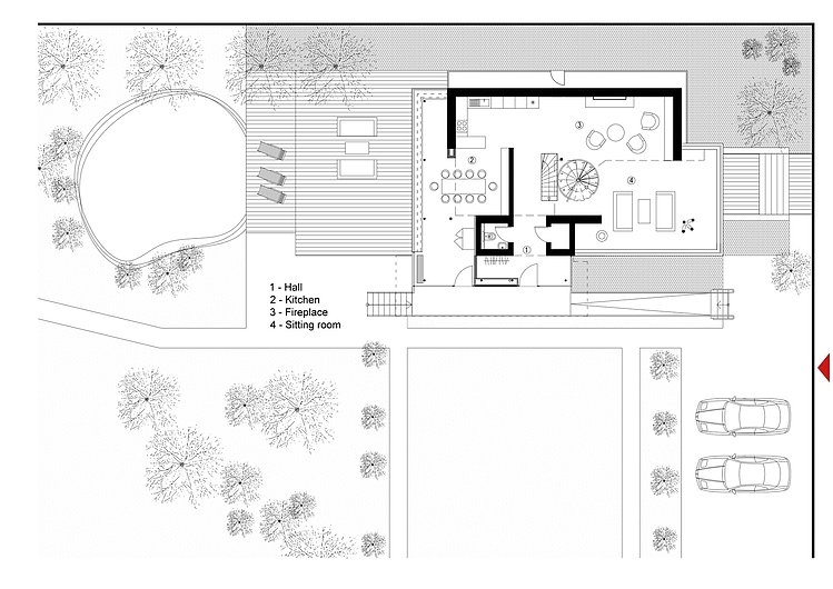House N in Moscow by 4a Architekten