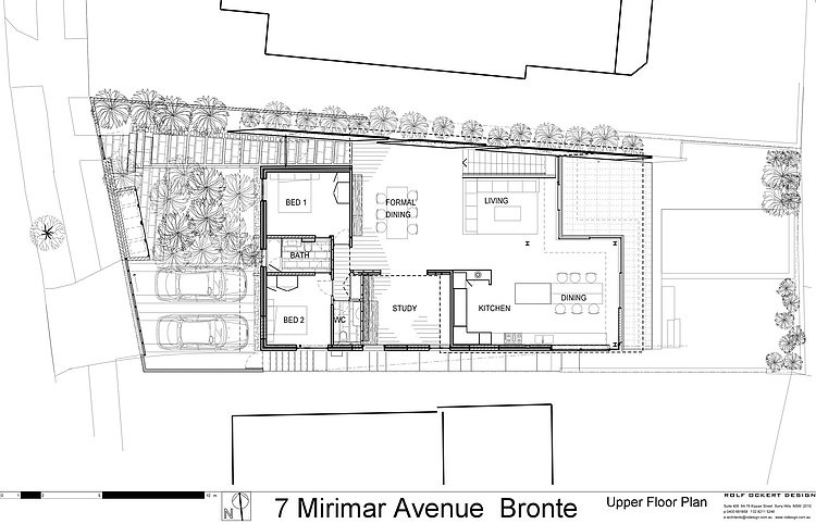 Bronte House by Rolf Ockert Design