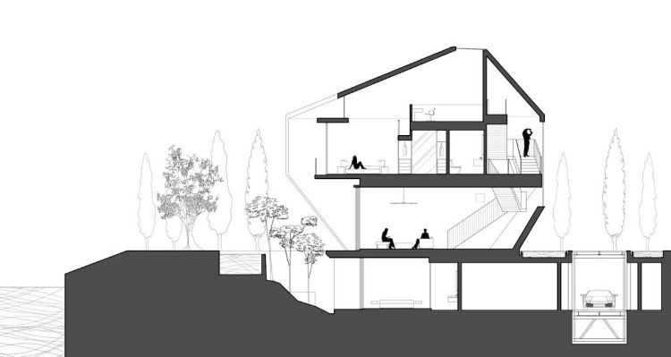 Diamond House by Formwerkz Architects