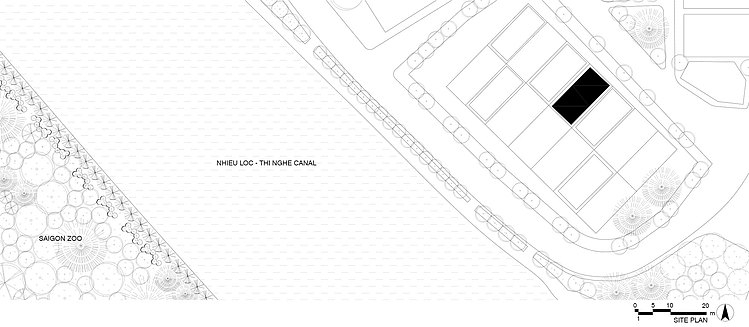Binh Thanh House by Vo Trong Nghia and Sanuki + Nishizawa