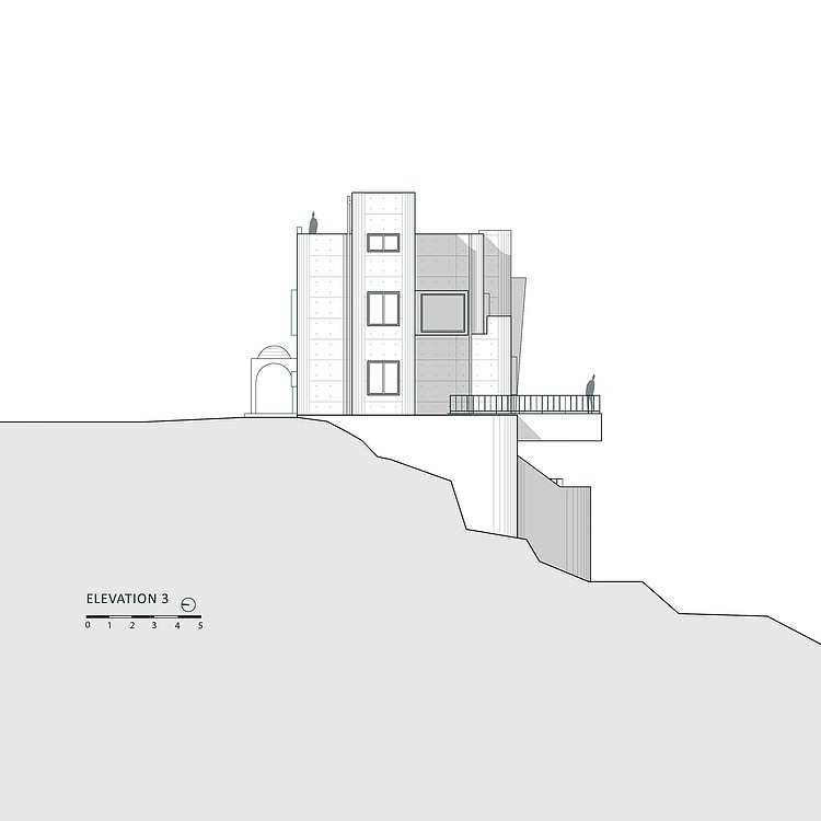 House on the Cliff by Studio_GAON