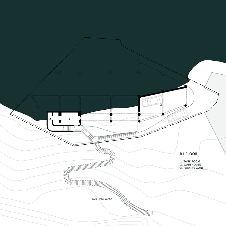 House on the Cliff by Studio_GAON