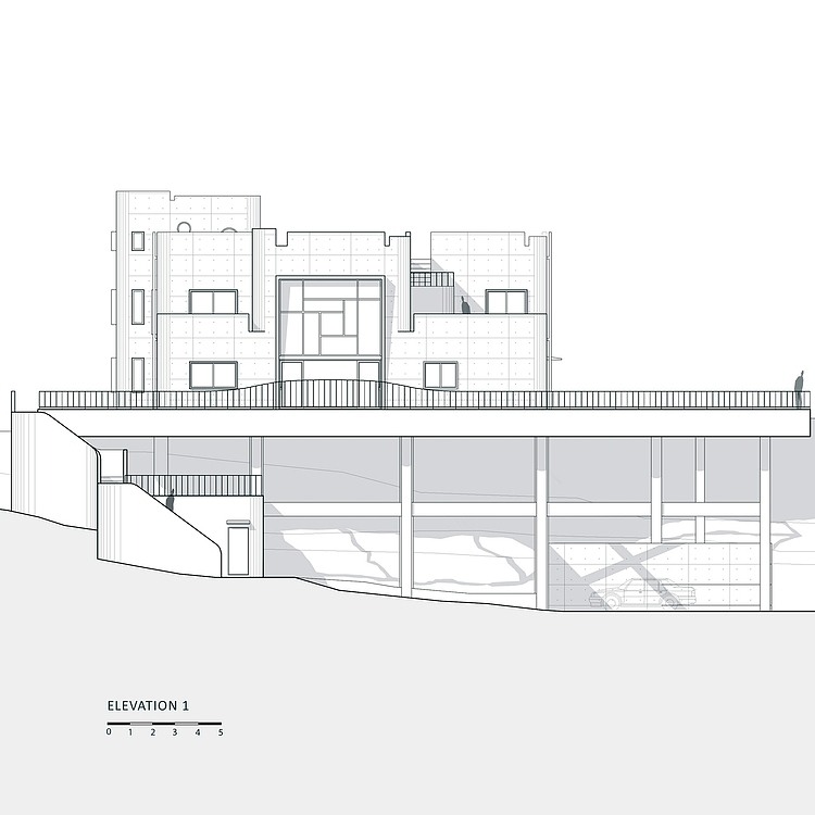 House on the Cliff by Studio_GAON