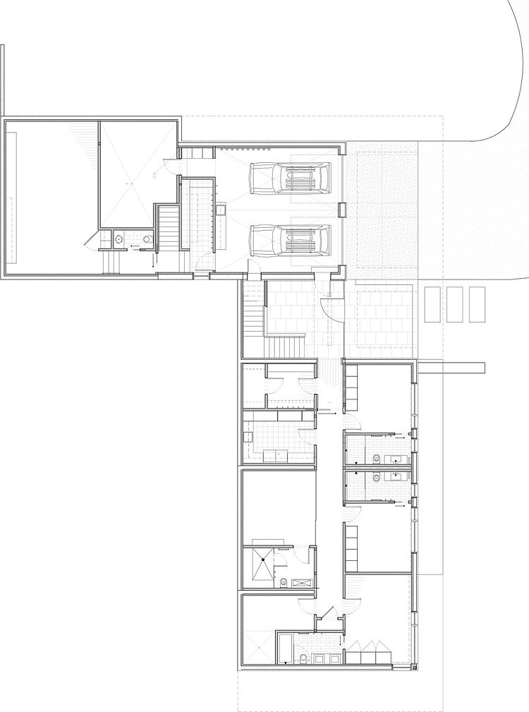 Linear House by Studio B Architects