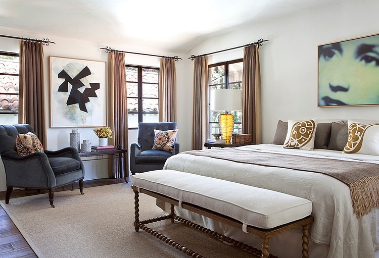 Spanish Colonial Residence by Jonathan Winslow Design