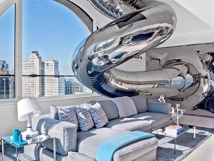 SkyHouse by Ghislaine Viñas Interior Design