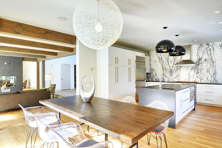 Contemporary Barn Home by Yankee Barn Homes