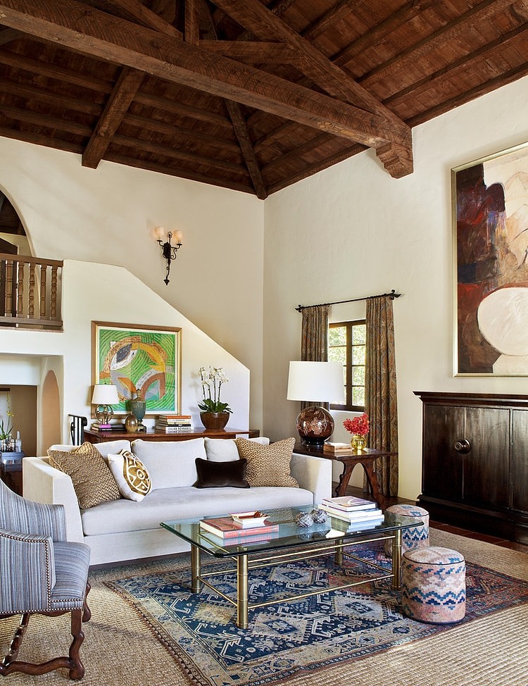 Spanish Colonial Residence by Jonathan Winslow Design