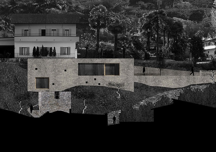 House in Ranzo by Wespi de Meuron