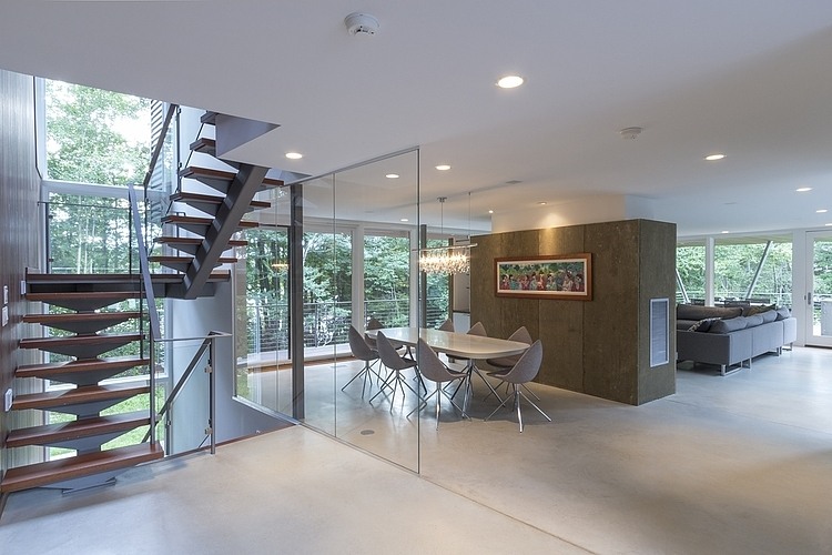 Berkshire Pond House by David Jay Weiner Architects