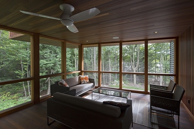 Berkshire Pond House by David Jay Weiner Architects