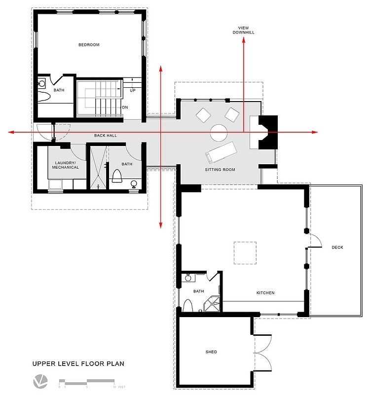 Rural Infill by Meditch Murphey Architects