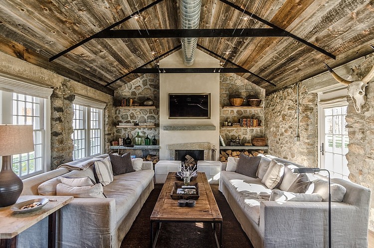 Redding Cottage and Barn by Blansfield Builders
