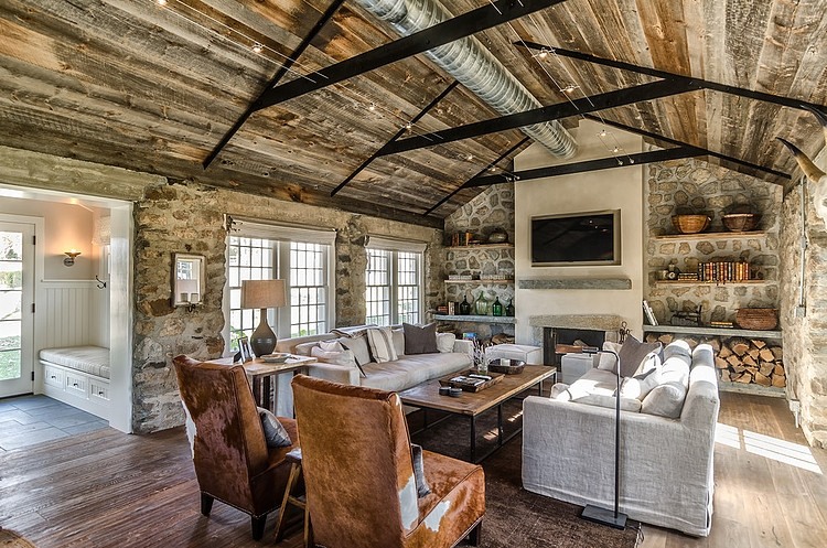 Redding Cottage and Barn by Blansfield Builders