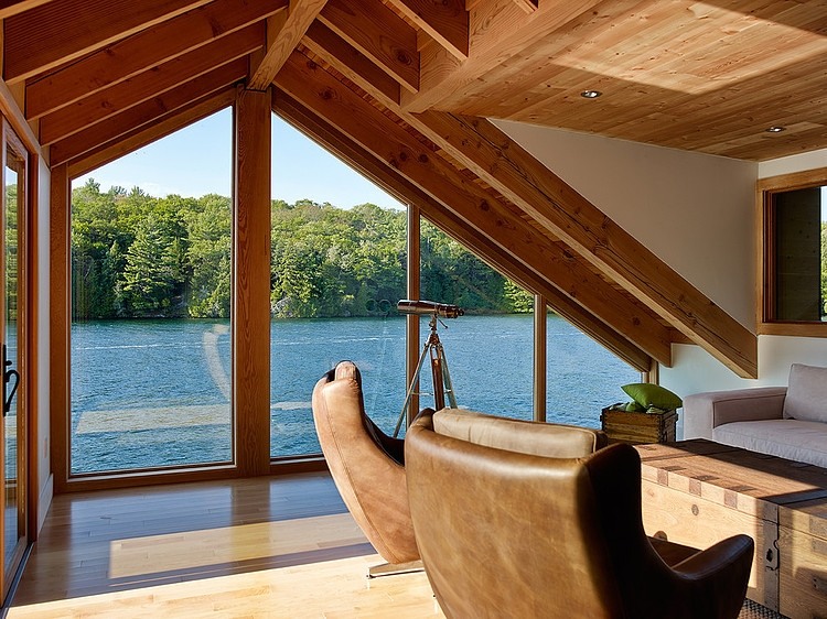 Lake Joseph Boathouse by Altius Architecture