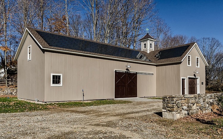 Redding Cottage and Barn by Blansfield Builders