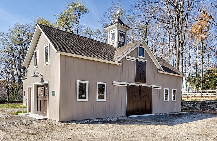 Redding Cottage and Barn by Blansfield Builders