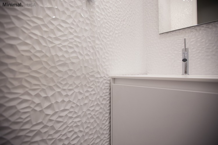 Minimal USA GLAM Bathroom - Handle Detail Minimal USA GLAM Bathroom - Handle Detail