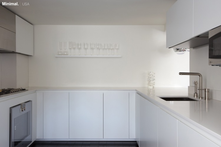 Minimal USA GLAM Kitchen - Front and right side Minimal USA GLAM Kitchen - Front and right side