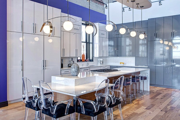 Downtown Penthouse Loft by S&K Interiors