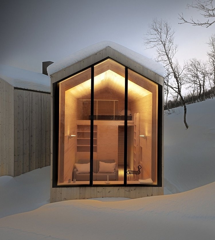 Split View Mountain Lodge by Reiulf Ramstad Arkitekter