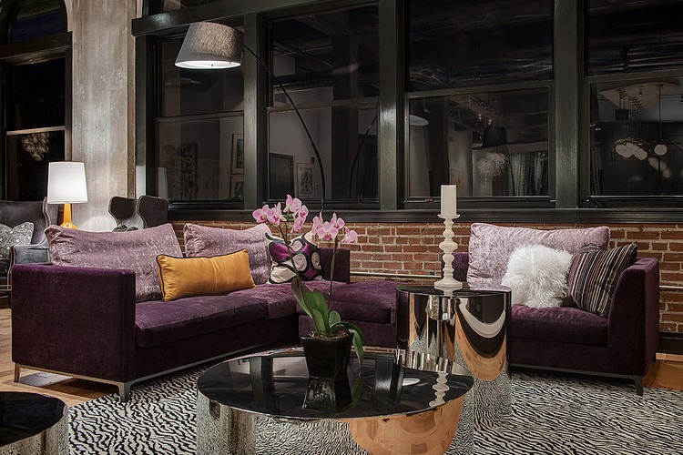Downtown Penthouse Loft by S&K Interiors