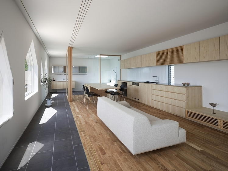 House in Jigozen by Suppose Design Office