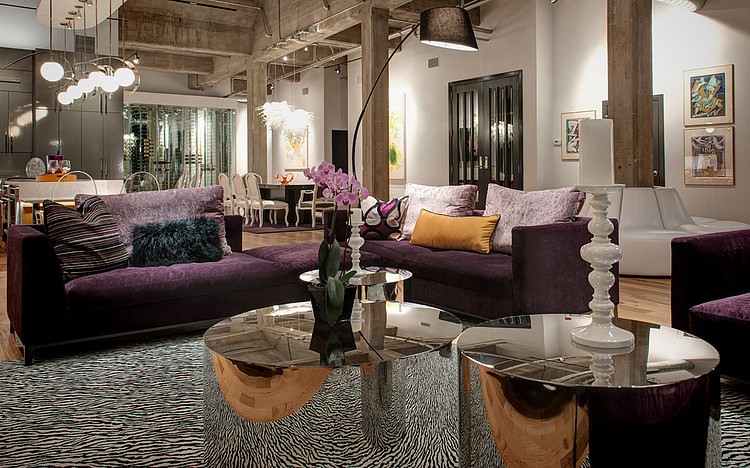 Downtown Penthouse Loft by S&K Interiors