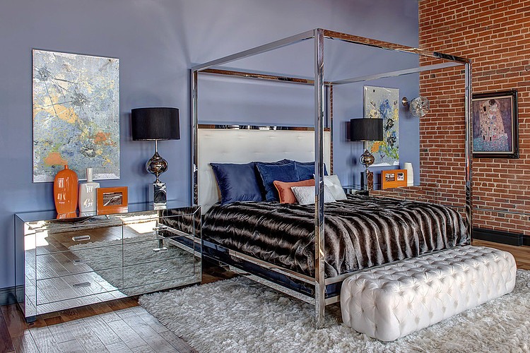 Downtown Penthouse Loft by S&K Interiors