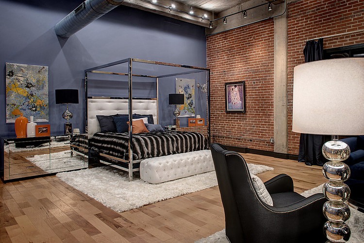 Downtown Penthouse Loft by S&K Interiors