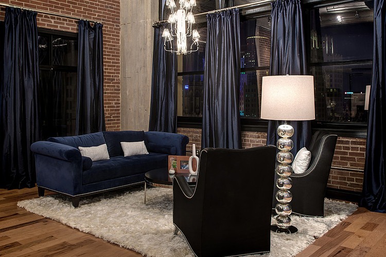 Downtown Penthouse Loft by S&K Interiors