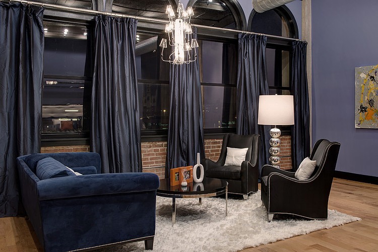 Downtown Penthouse Loft by S&K Interiors